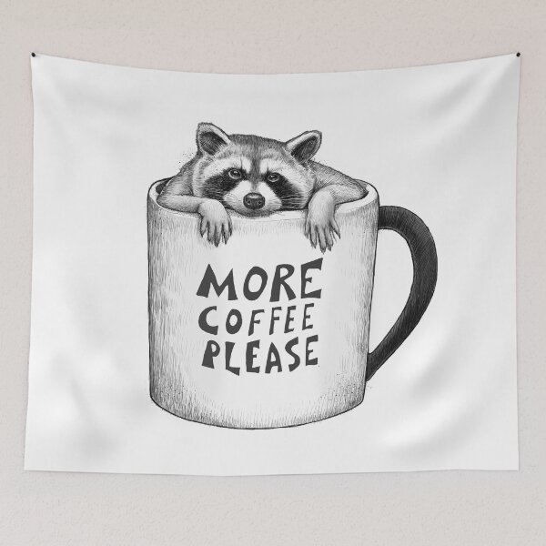 Item preview, More coffee please designed and sold by NIKITA KORENKOV NikKor.