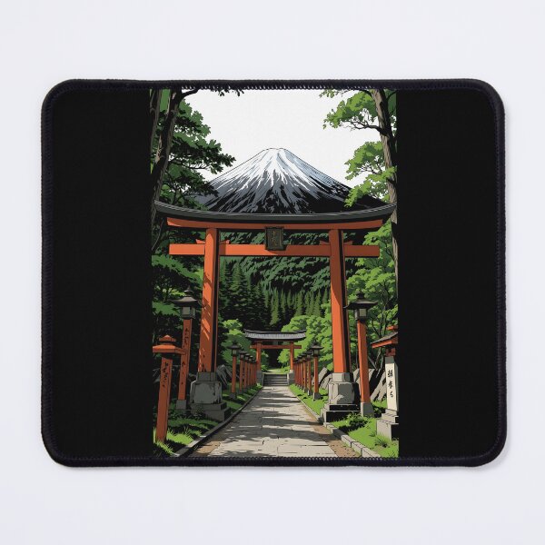 Item preview, Path to Mt Fuji Through Red Torii Gates designed and sold by sabartgunpla.