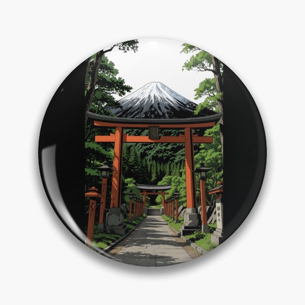 Item preview, Path to Mt Fuji Through Red Torii Gates designed and sold by sabartgunpla.