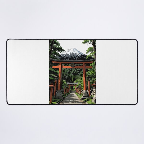 Item preview, Path to Mt Fuji Through Red Torii Gates designed and sold by sabartgunpla.