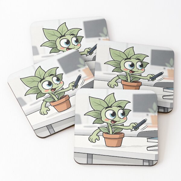 Item preview, Cryptid Field Guide: The Office-Plant Poltergeist designed and sold by PictorialWhimsy.
