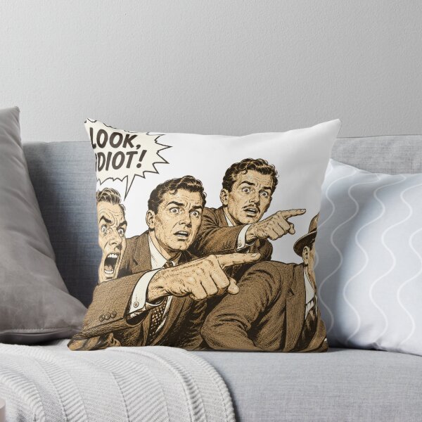 Item preview, Look, Idiot! – Vintage Retro Comic Dark Humor designed and sold by Rust & Soul.