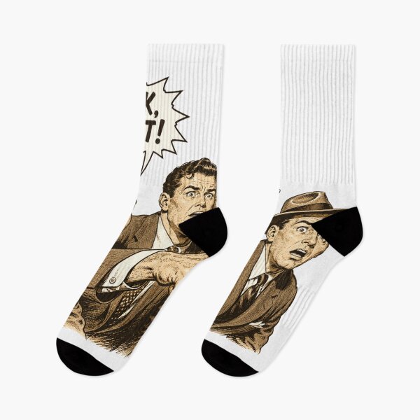 Item preview, Look, Idiot! – Vintage Retro Comic Dark Humor designed and sold by Rust & Soul.