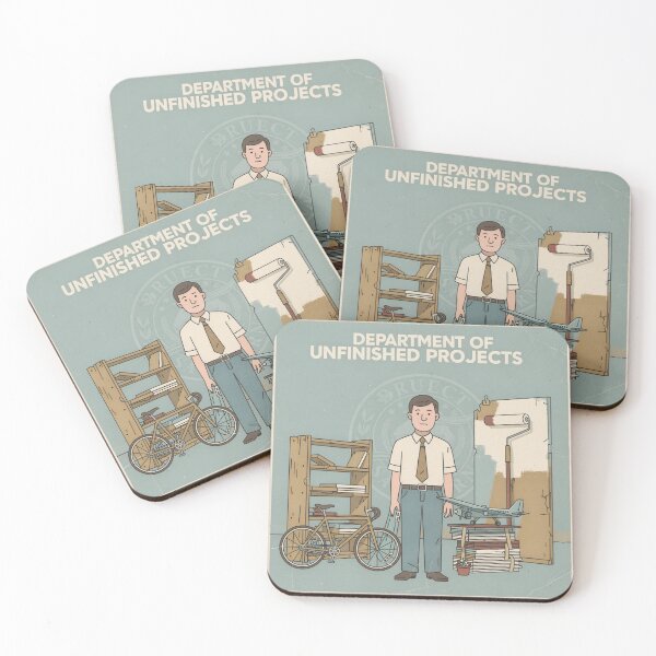 Item preview, Department of Unfinished Projects designed and sold by PictorialWhimsy.