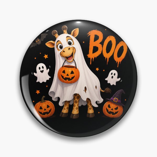 Item preview, Giraffe Boo Halloween designed and sold by TheEndDesign.