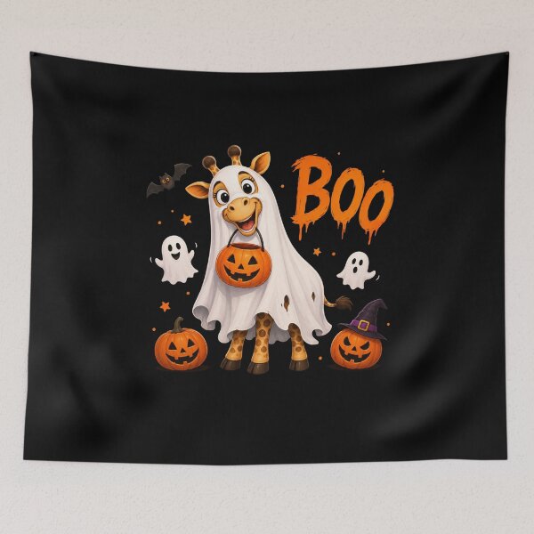 Item preview, Giraffe Boo Halloween designed and sold by TheEndDesign.