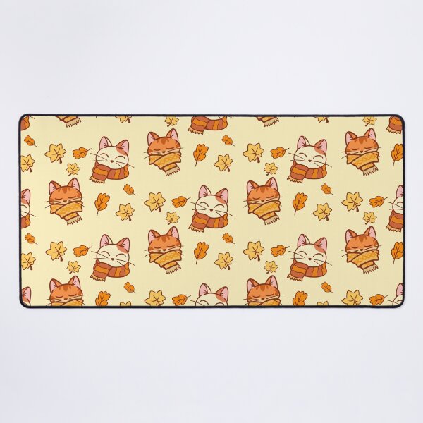 Item preview, Autumn cats pattern designed and sold by artjellybellyPH.