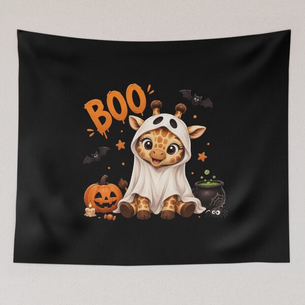 Item preview, Giraffe Boo Halloween designed and sold by TheEndDesign.