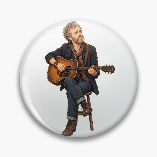 Item preview, Glen Hansard Cartoon Art | Glen-Hansard designed and sold by Charming-Sip.