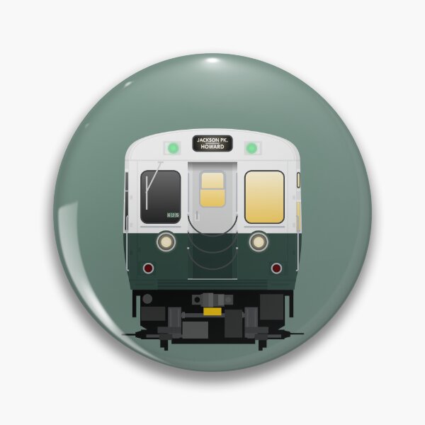 Item preview, Chicago "L" SLCC 6000 Series Train (Mint Green) designed and sold by LeonTransit.