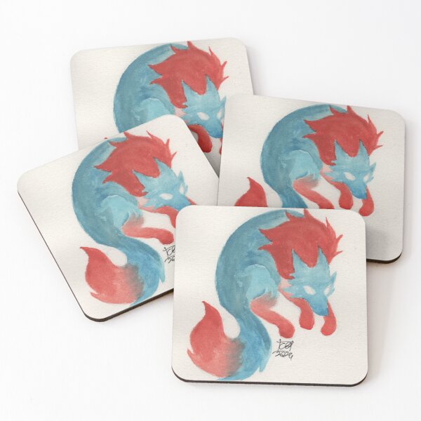 Item preview, Fire and Ice Fox designed and sold by Cheycraftyeye.