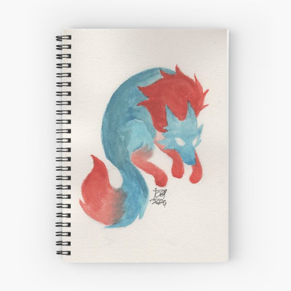 Item preview, Fire and Ice Fox designed and sold by Cheycraftyeye.