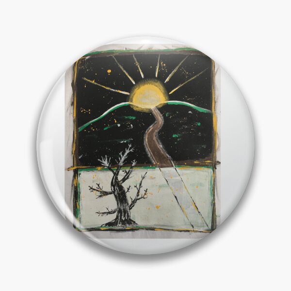 Item preview, Night and Day - Colorful art depicting the sun and moon designed and sold by Graffystyle.