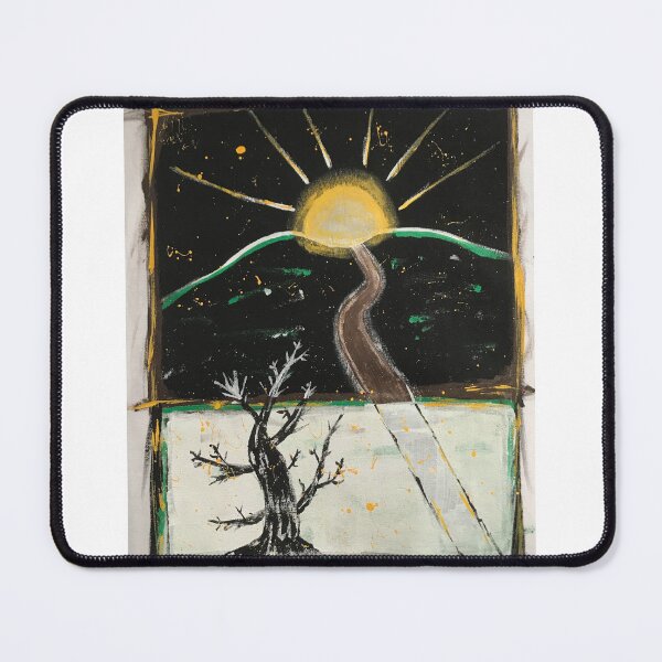 Item preview, Night and Day - Colorful art depicting the sun and moon designed and sold by Graffystyle.