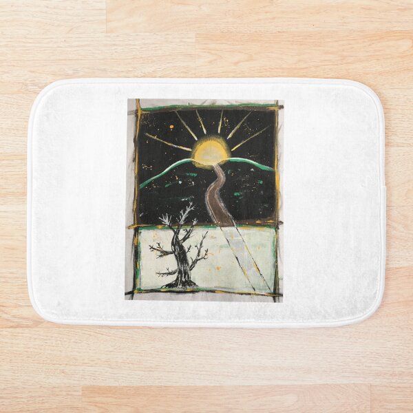 Item preview, Night and Day - Colorful art depicting the sun and moon designed and sold by Graffystyle.
