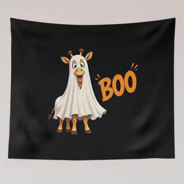 Item preview, Giraffe Boo Halloween designed and sold by TheEndDesign.