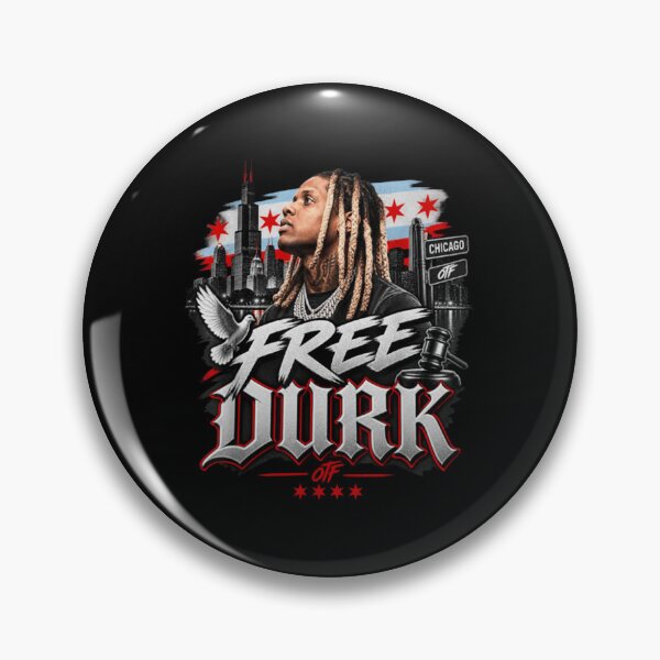 Item preview, Free Durk Chicago Rapper Hip Hop OTF Fan designed and sold by HevaFaraon.