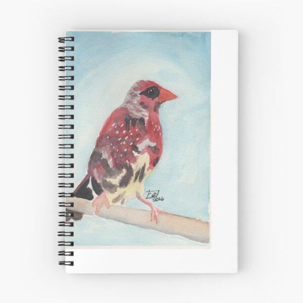 Item preview, Finch Watercolor designed and sold by Cheycraftyeye.