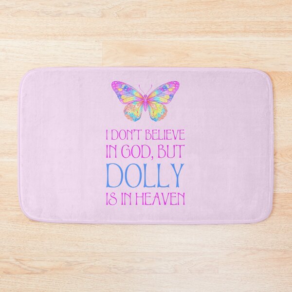 Item preview, Colorful Butterfly Dolly Is In Heaven Quote Typography designed and sold by Terry Bain.