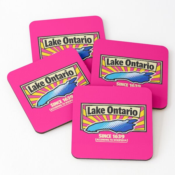 Item preview, Lake Ontario Since 1639 Funny Wikipedia Travel Graphic designed and sold by KungPowUnicorn.