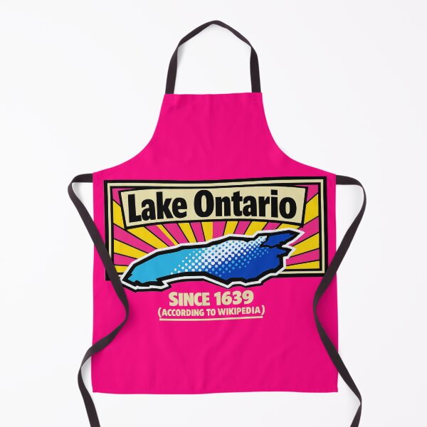 Item preview, Lake Ontario Since 1639 Funny Wikipedia Travel Graphic designed and sold by KungPowUnicorn.