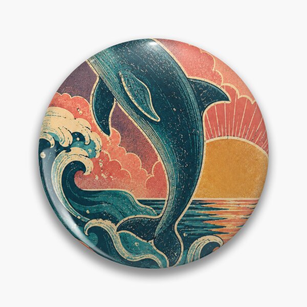 Item preview, Dolphin - inspired by Yayoi Kusama designed and sold by mnkyride.