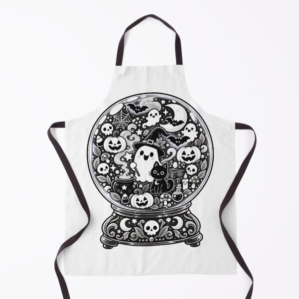 Item preview, HALLOWEEN DOODLE COLLECTION - CRYSTAL BALL designed and sold by WheelieGdArt.