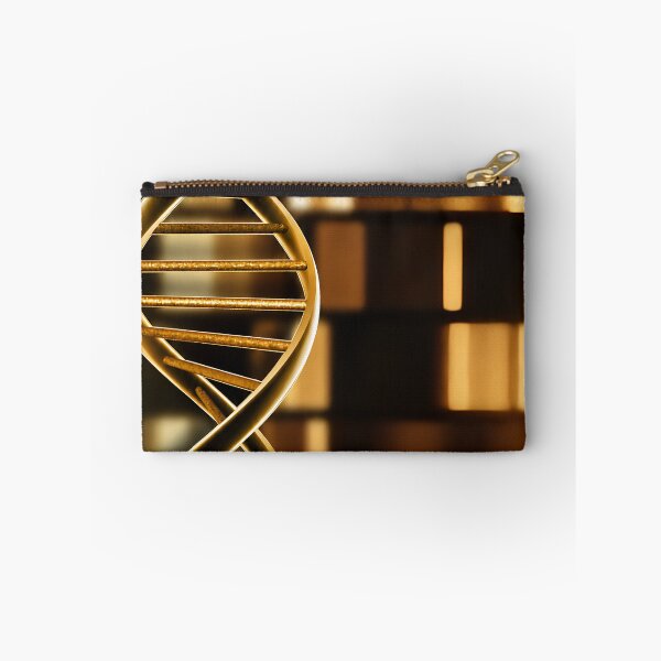 Item preview, Golden DNA Helix | Luxury Genetics & Molecular Biology Science Art designed and sold by Extravanganzza.