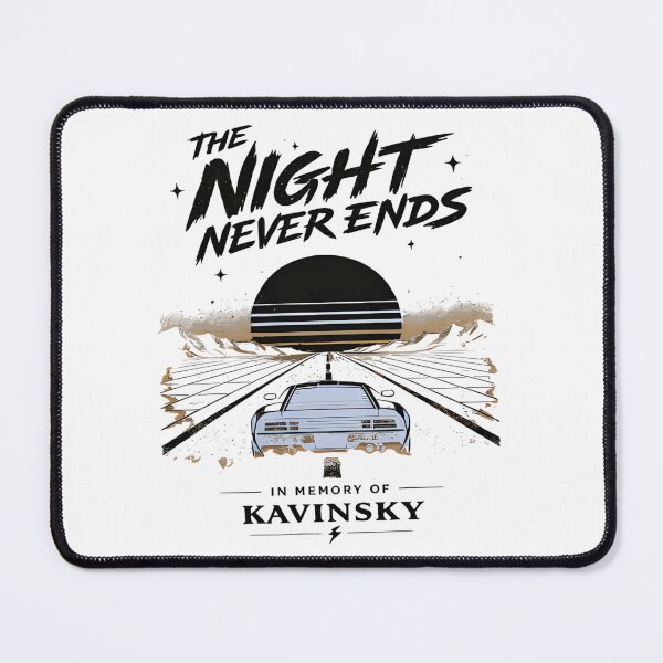 Item preview, Kavinsky Tribute, The Night Never Ends Graphic designed and sold by tystock.