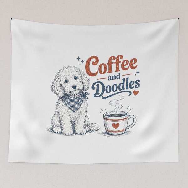 Item preview, Coffee and Doodles designed and sold by Animavera.