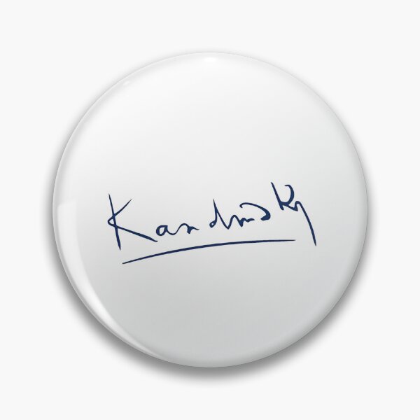 Item preview, Wassily Kandinsky Signature Art designed and sold by tystock.