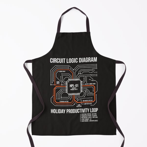 Item preview, Holiday Productivity Loop Circuit Diagram designed and sold by SplashTastic.