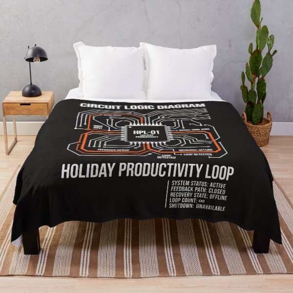 Item preview, Holiday Productivity Loop Circuit Diagram designed and sold by SplashTastic.