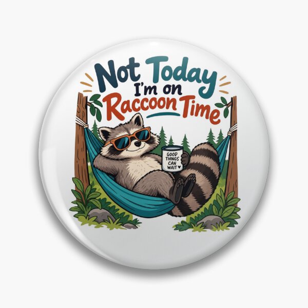 Item preview, Funny Raccoon designed and sold by Myra365Art.