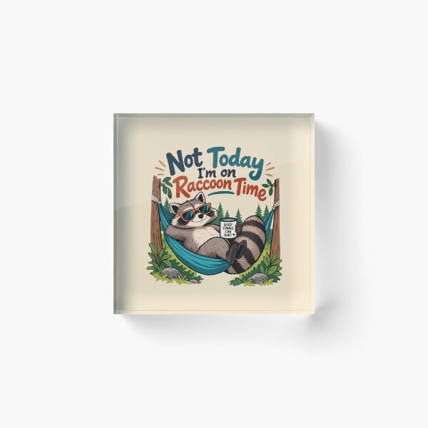 Item preview, Funny Raccoon designed and sold by Myra365Art.