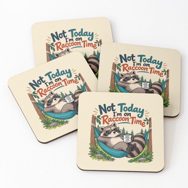 Item preview, Funny Raccoon designed and sold by Myra365Art.