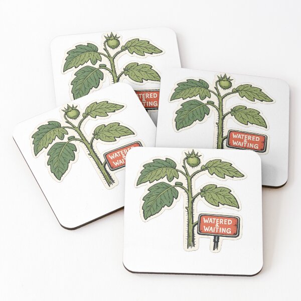 Item preview, Watered And Waiting Tomato Garden Lover Design designed and sold by Naviora.