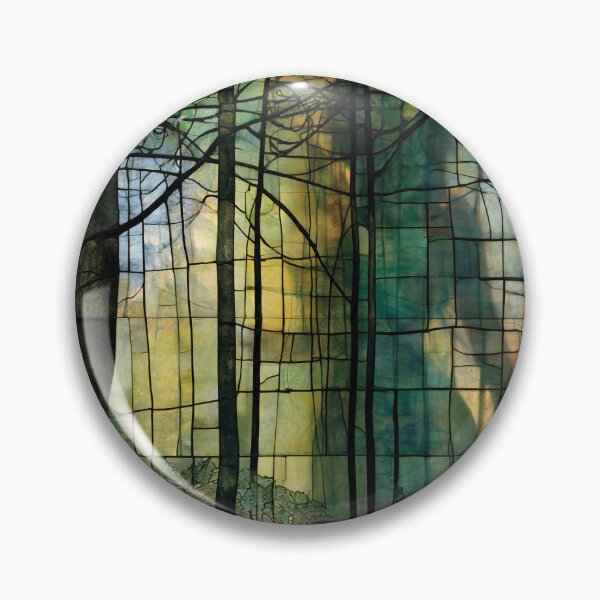 Item preview, Nouvessence - Hidden Woman in the Forest made of stained glass (32/44) designed and sold by sabantha.