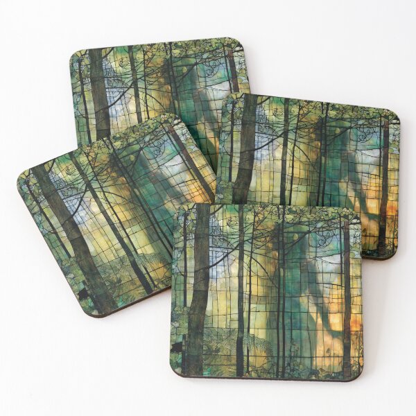 Item preview, Nouvessence - Hidden Woman in the Forest made of stained glass (32/44) designed and sold by sabantha.