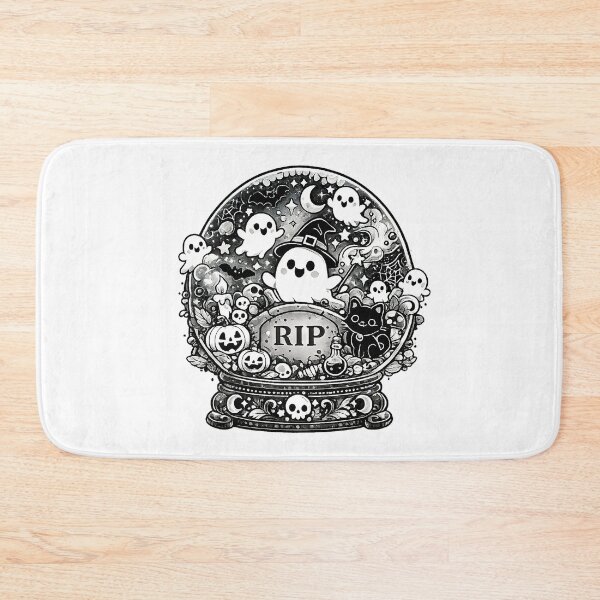 Item preview, HALLOWEEN DOODLE COLLECTION - CRYSTAL BALL v2 designed and sold by WheelieGdArt.