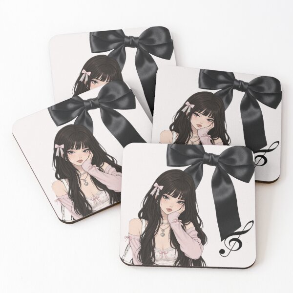 Item preview, Black Bow Coquette Girl  designed and sold by Luxnox.