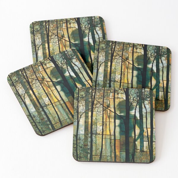 Item preview, Nouvessence - Hidden Woman in the Forest made of stained glass (33/44) designed and sold by sabantha.