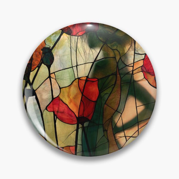 Item preview, Nouvessence - Hidden Woman Among Red Poppies in Art Nouveau Style (34/44) designed and sold by sabantha.