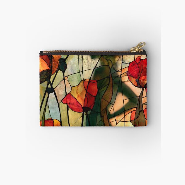 Item preview, Nouvessence - Hidden Woman Among Red Poppies in Art Nouveau Style (34/44) designed and sold by sabantha.