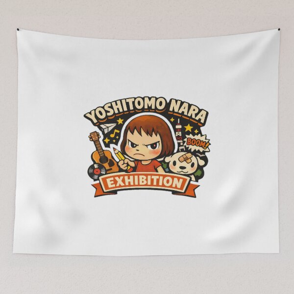 Item preview, yoshitomo nara exhibition designed and sold by NRSROTE.