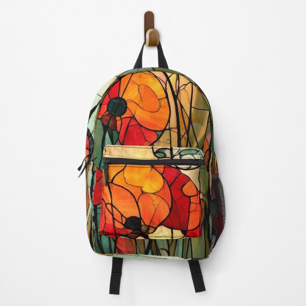 Item preview, Nouvessence - Hidden Woman Among Red Poppies in Art Nouveau Style (35/44) designed and sold by sabantha.