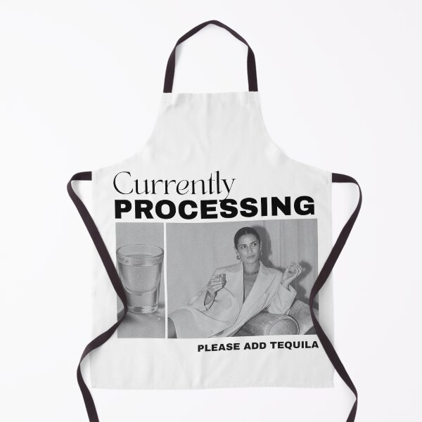 Item preview, Procesando actualmente. Por favor, agregue tequila | Diseño divertido para amantes del tequila designed and sold by luckyhue.
