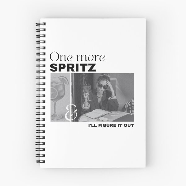Item preview, One More Spritz I’ll Figure It Out | Funny Aperol Spritz Cocktail Design designed and sold by luckyhue.