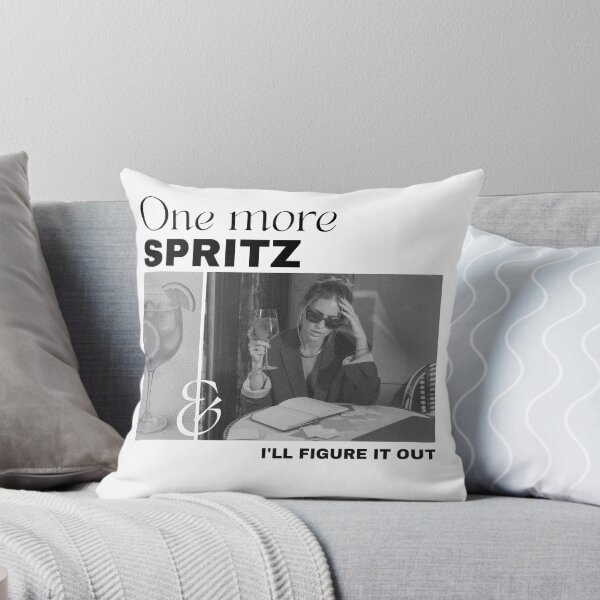 Item preview, One More Spritz I’ll Figure It Out | Funny Aperol Spritz Cocktail Design designed and sold by luckyhue.