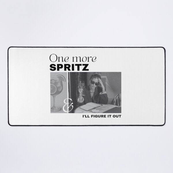 Item preview, One More Spritz I’ll Figure It Out | Funny Aperol Spritz Cocktail Design designed and sold by luckyhue.